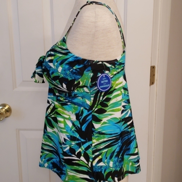 SWIMSUITS for All Swim Top -Size 12 NWT - Picture 4 of 12